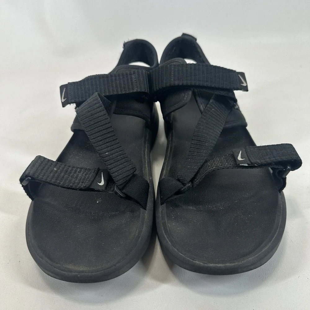 Nike Vista Sport‎ Sandals Men's Size 13 Straps Black White DJ6606-001 Shoes